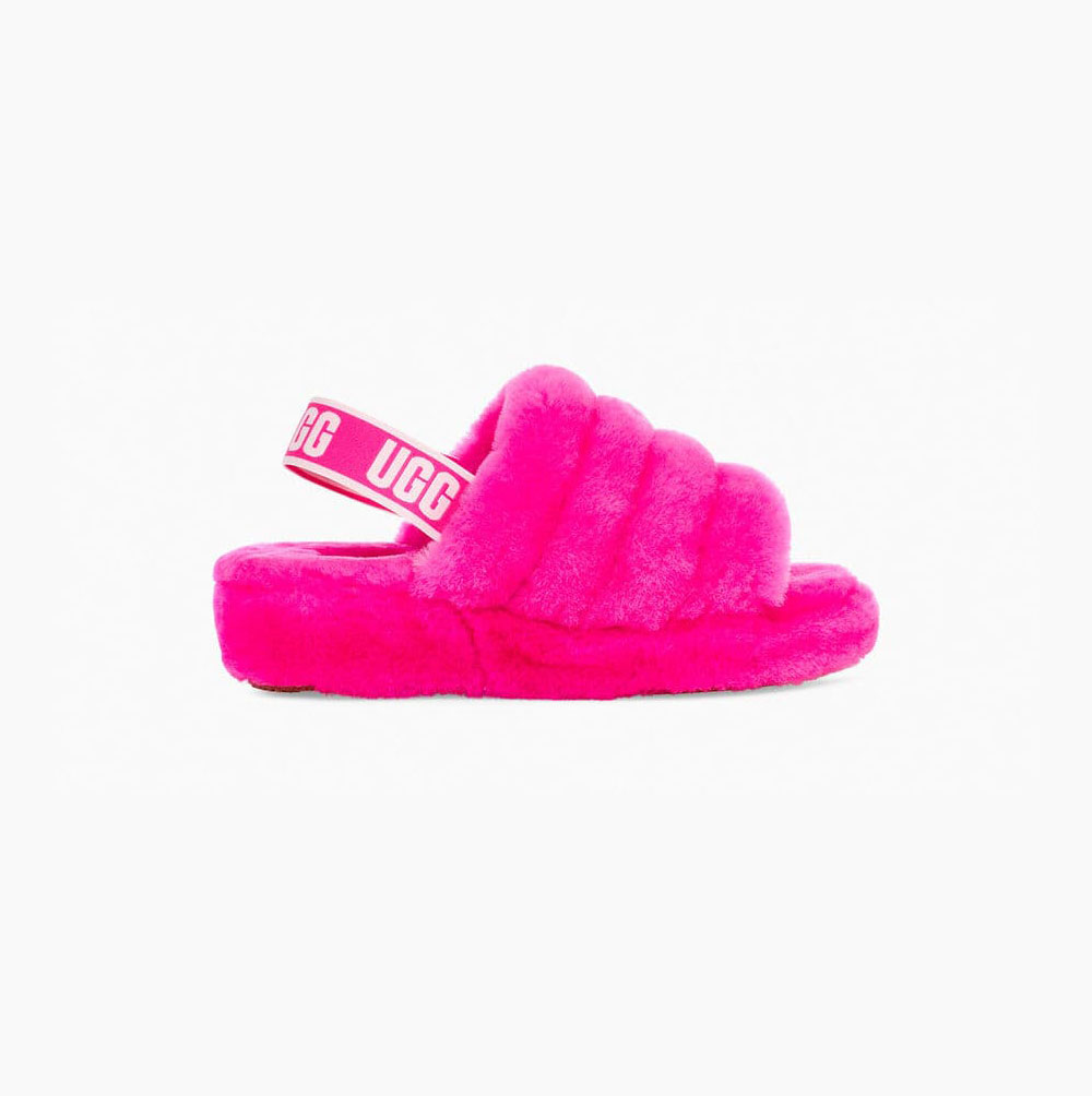 UGG Fluff Yeah - Badesandaler Dame - Rosa (NO-I530)